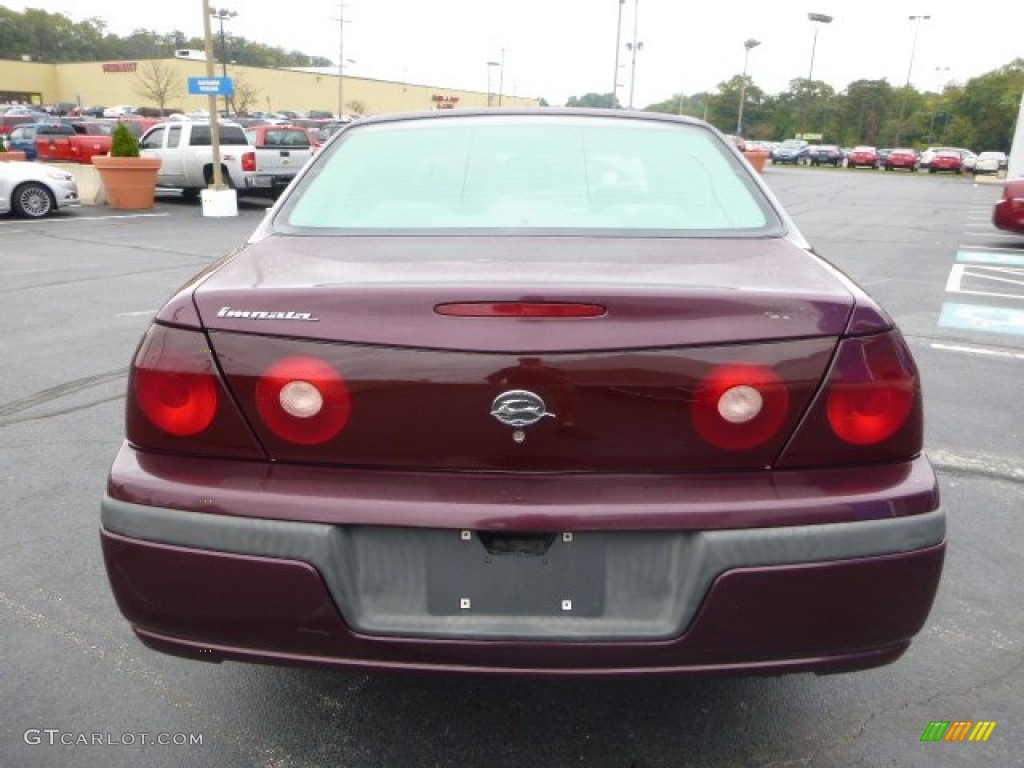 2003 Impala  - Berry Red Metallic / Medium Gray photo #4