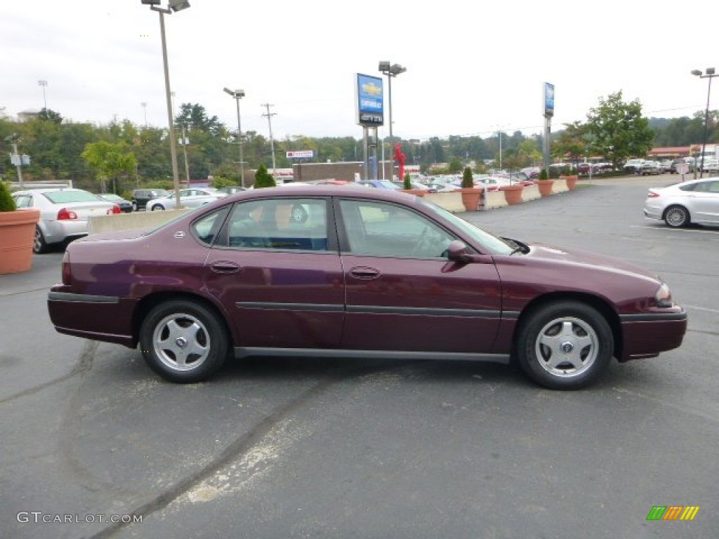2003 Impala  - Berry Red Metallic / Medium Gray photo #6