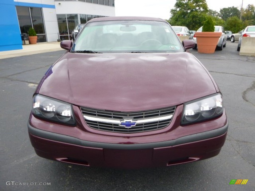 2003 Impala  - Berry Red Metallic / Medium Gray photo #8