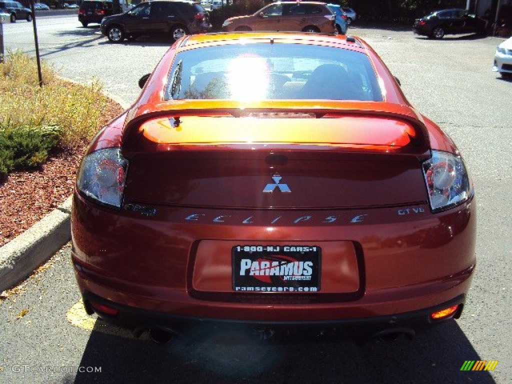 2009 Eclipse GT Coupe - Sunset Pearlescent Pearl / Terra Cotta/Charcoal photo #6