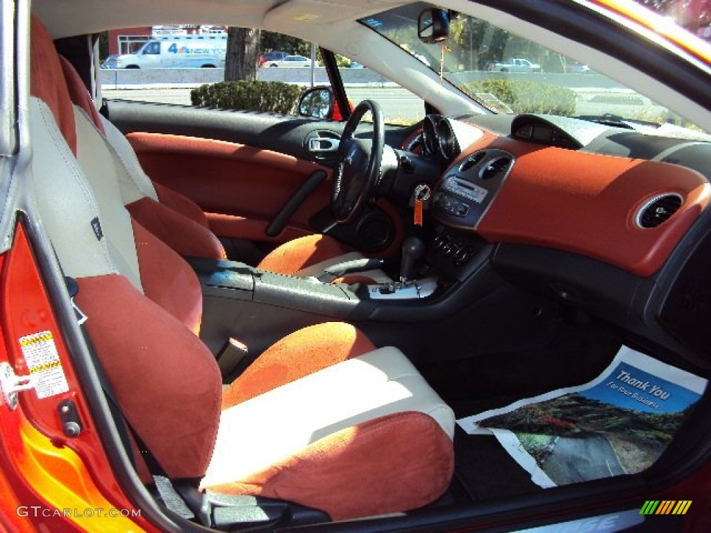 2009 Eclipse GT Coupe - Sunset Pearlescent Pearl / Terra Cotta/Charcoal photo #10