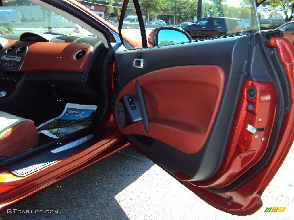 2009 Eclipse GT Coupe - Sunset Pearlescent Pearl / Terra Cotta/Charcoal photo #11