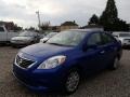 Metallic Blue 2012 Nissan Versa 1.6 SV Sedan