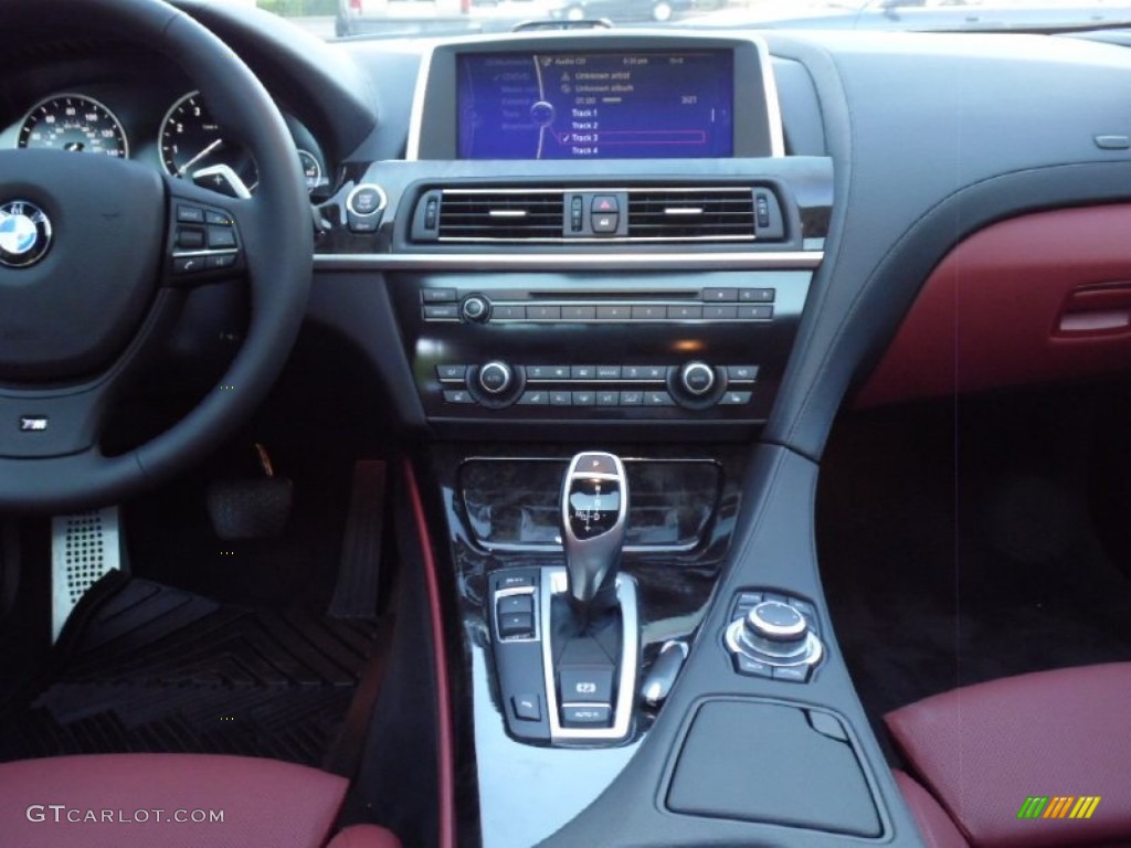 2013 6 Series 650i Gran Coupe - Titanium Silver Metallic / Vermillion Red photo #11