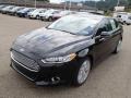 2014 Tuxedo Black Ford Fusion Titanium AWD  photo #4