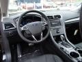 Charcoal Black Dashboard Photo for 2014 Ford Fusion #86300364