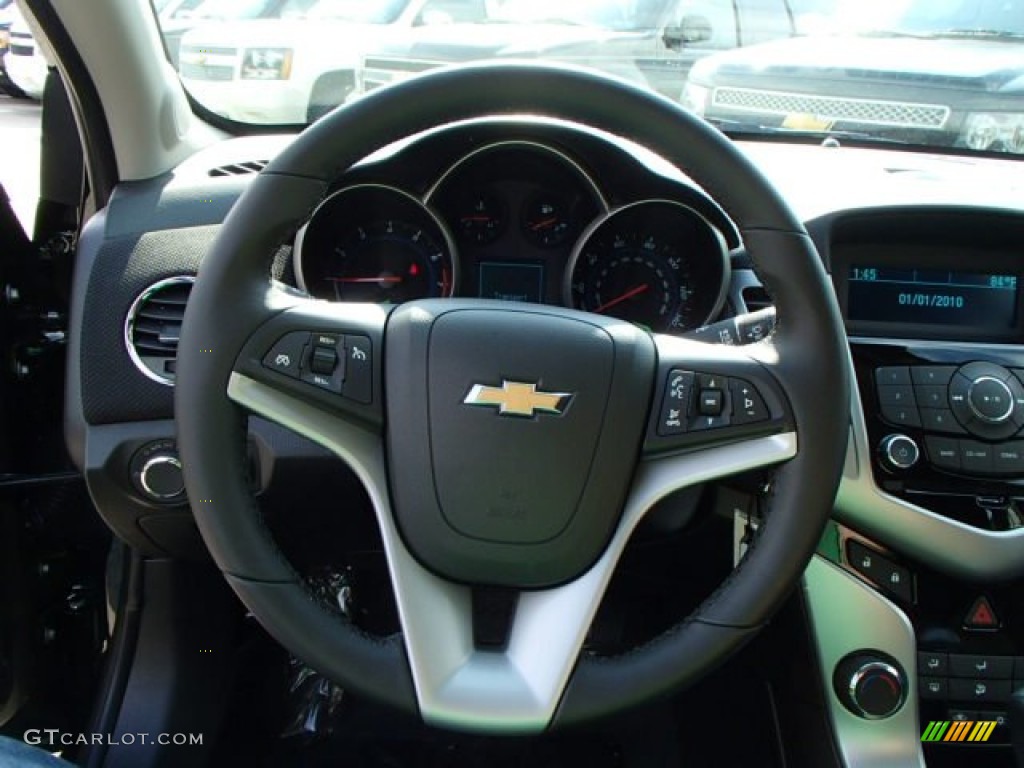 2014 Cruze LT - Rainforest Green Metallic / Jet Black photo #17