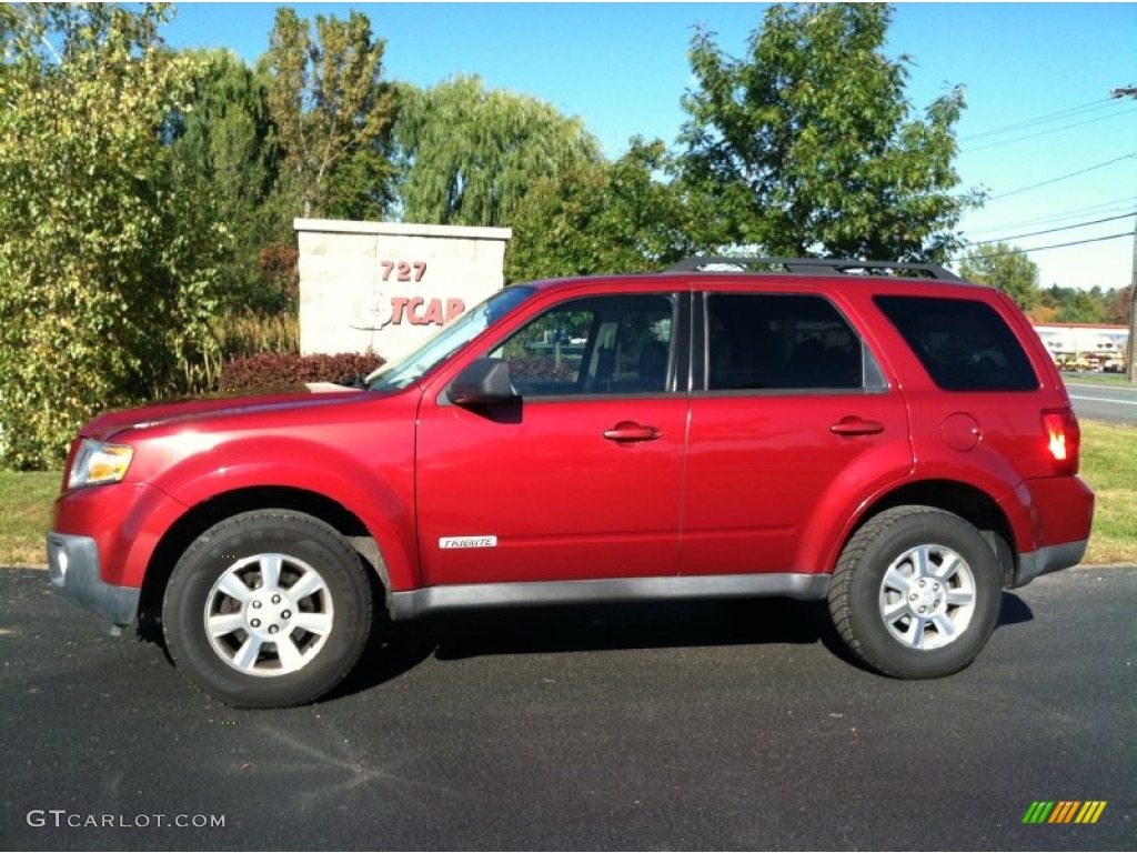 2008 Tribute i Grand Touring 4WD - Redfire Metallic / Charcoal Black photo #1