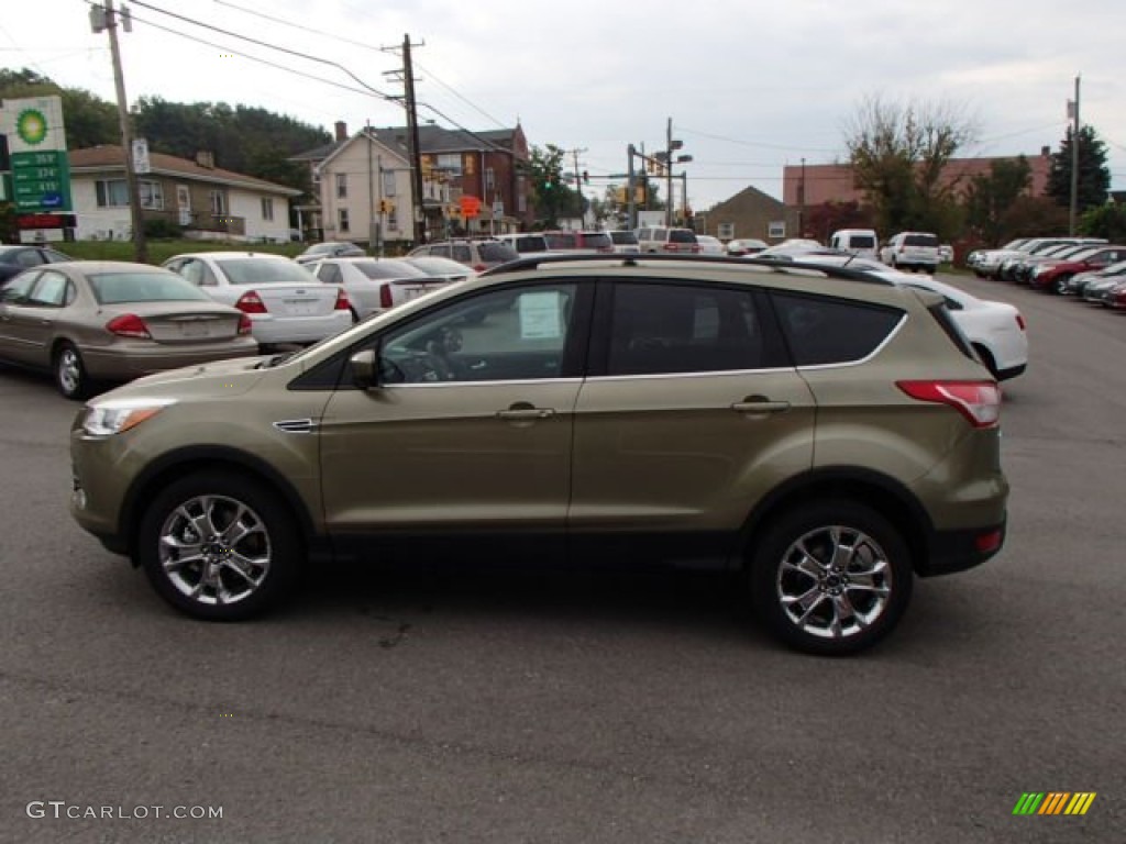 2014 Escape SE 2.0L EcoBoost 4WD - Ginger Ale / Charcoal Black photo #8