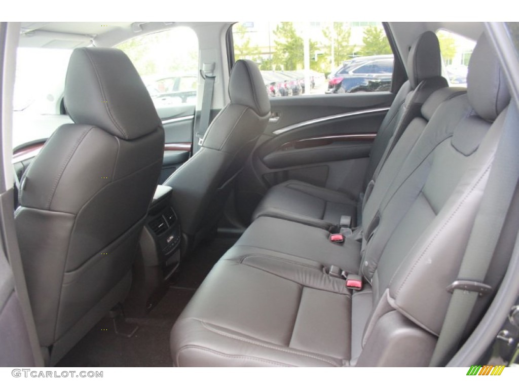 Ebony Interior 2014 Acura MDX SH-AWD Photo #86300841