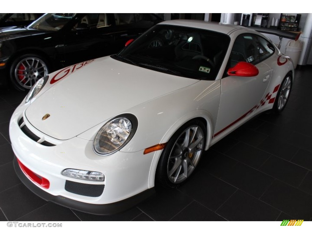 2011 911 GT3 RS - Carrara White/Guards Red / Black w/Alcantara photo #3