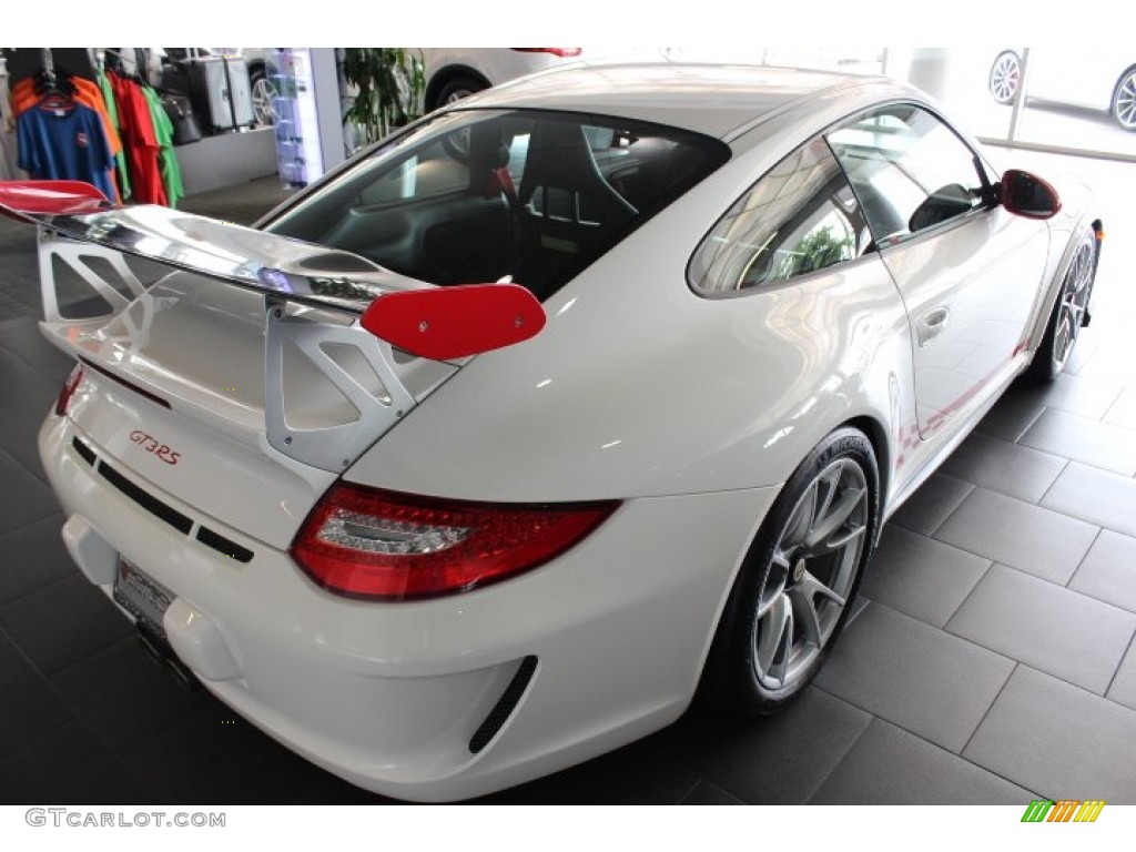 2011 911 GT3 RS - Carrara White/Guards Red / Black w/Alcantara photo #7