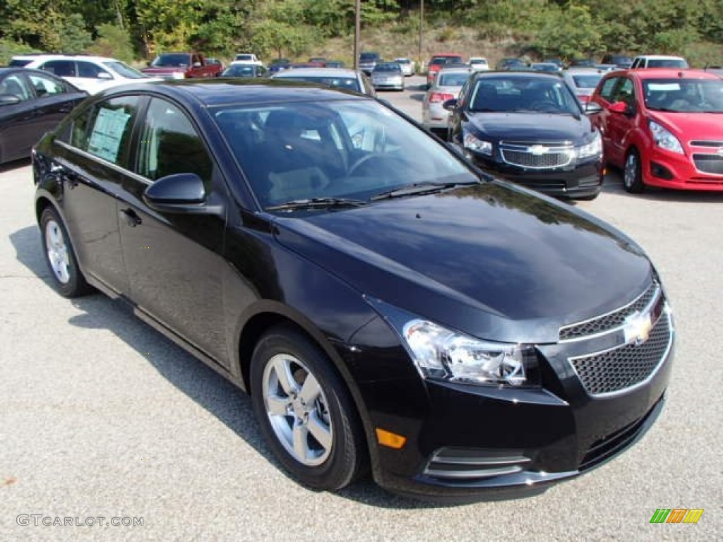 Black Granite Metallic 2014 Chevrolet Cruze LT Exterior Photo #86301024