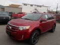 2013 Ruby Red Ford Edge SEL AWD  photo #1