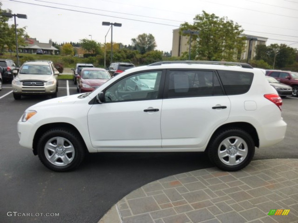 2011 RAV4 I4 4WD - Super White / Sand Beige photo #4