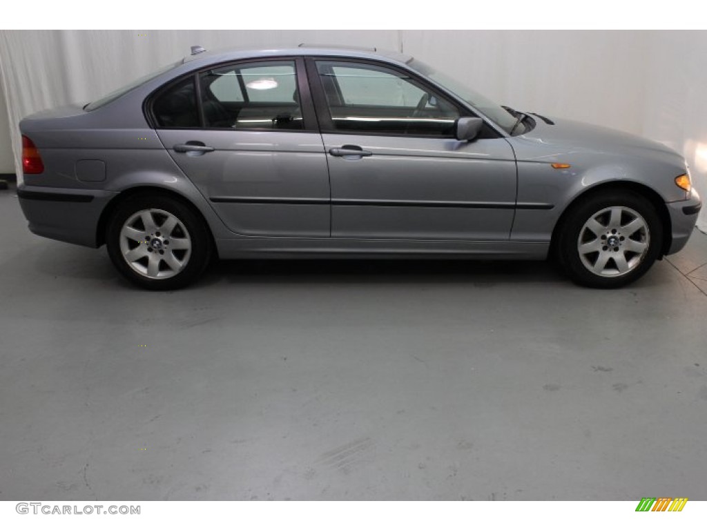 2004 3 Series 325xi Sedan - Silver Grey Metallic / Black photo #7