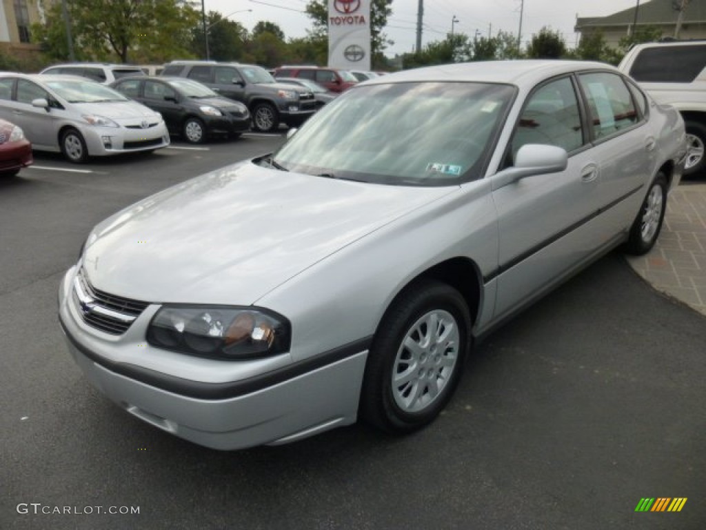 Galaxy Silver Metallic 2004 Chevrolet Impala Standard Impala Model Exterior Photo #86301549