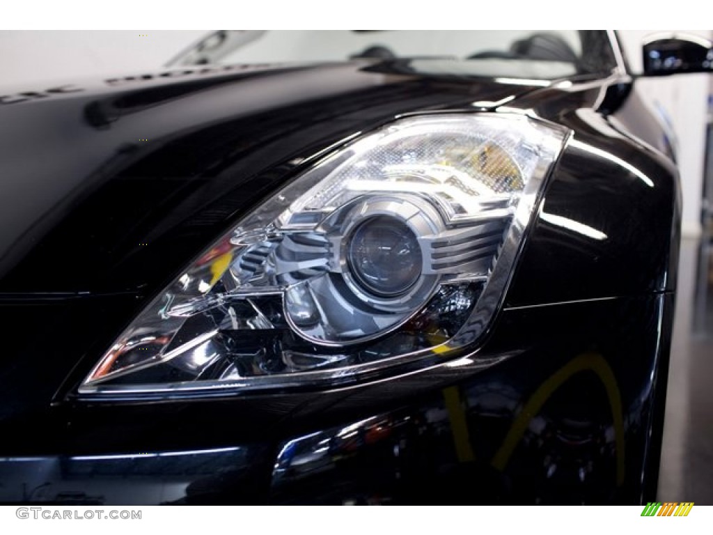 2008 350Z Touring Roadster - Magnetic Black / Charcoal photo #20