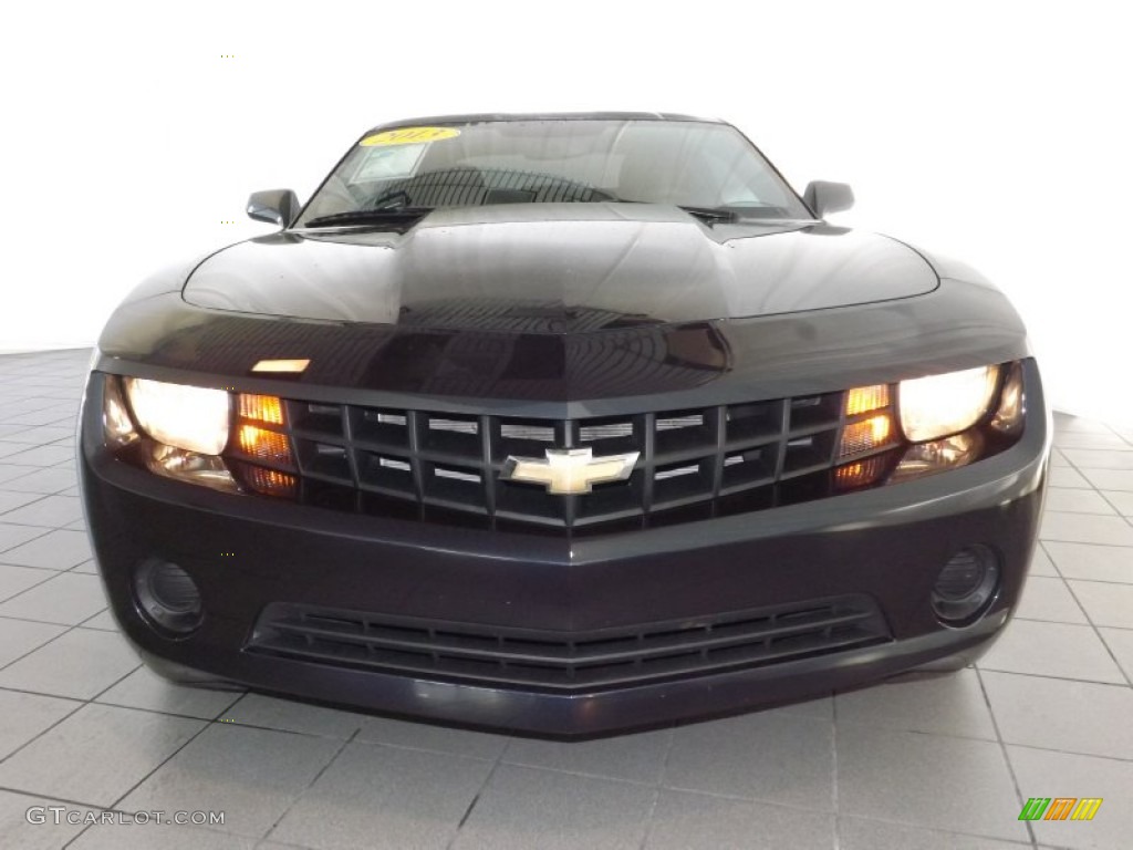 2013 Camaro LS Coupe - Blue Ray Metallic / Black photo #2