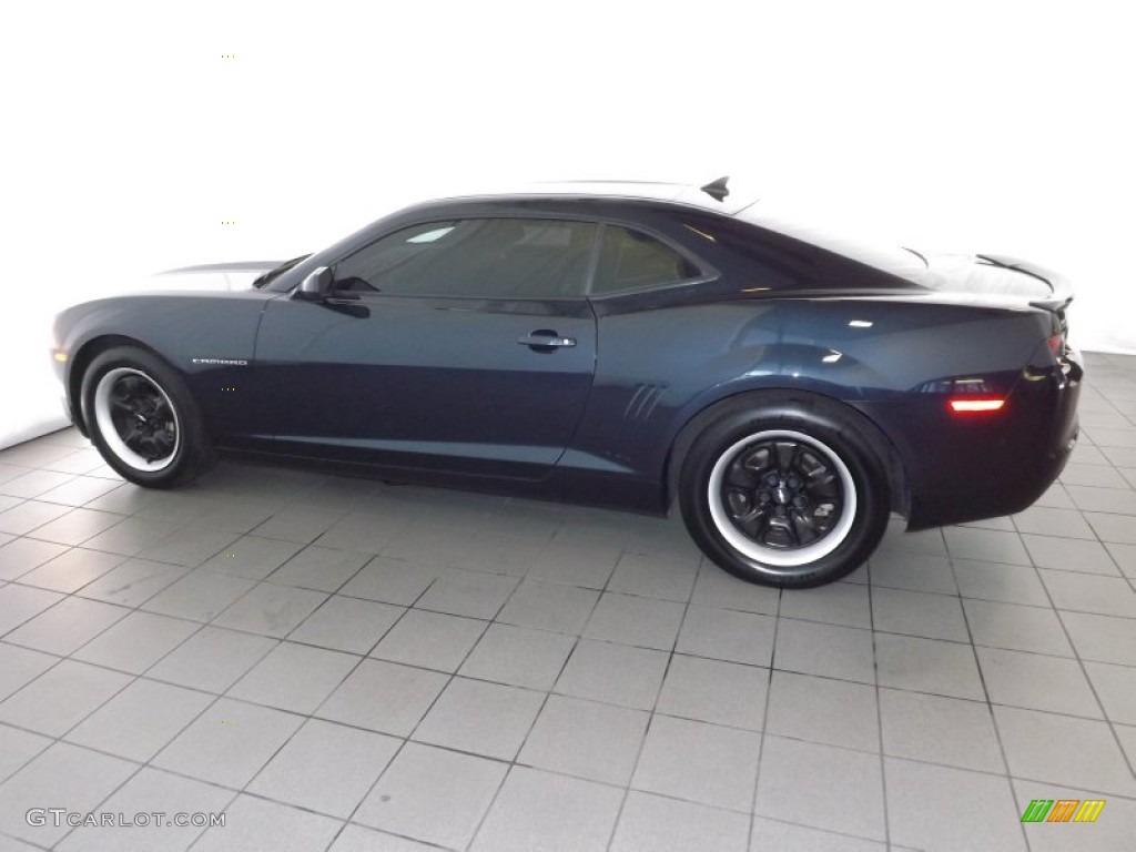 2013 Camaro LS Coupe - Blue Ray Metallic / Black photo #10