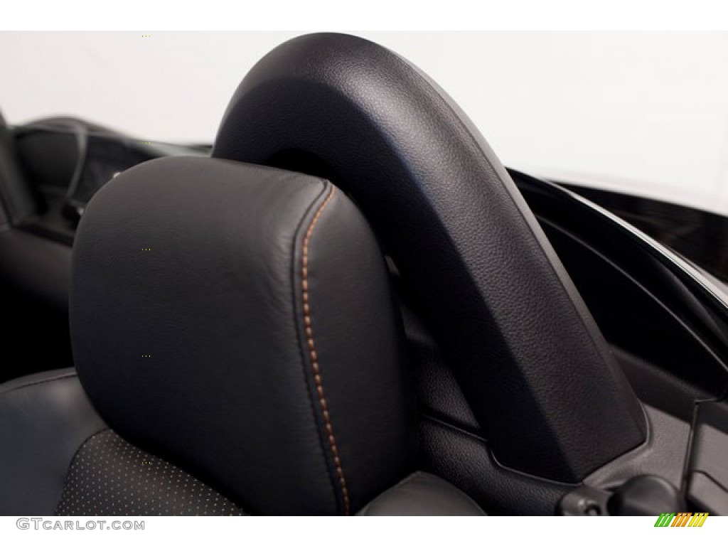 2008 350Z Touring Roadster - Magnetic Black / Charcoal photo #39