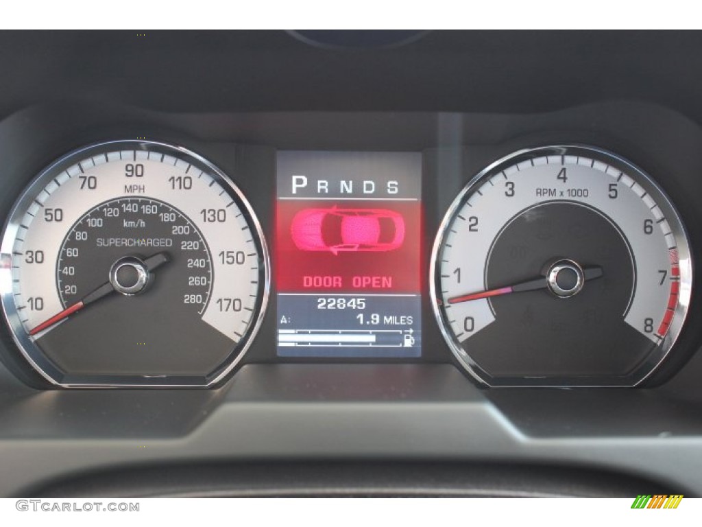 2010 Jaguar XF XFR Sport Sedan Gauges Photo #86303175