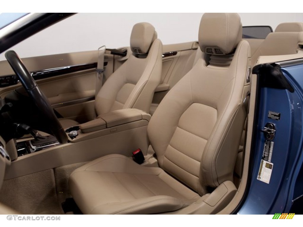 2011 Mercedes-Benz E 350 Cabriolet Front Seat Photo #86304165