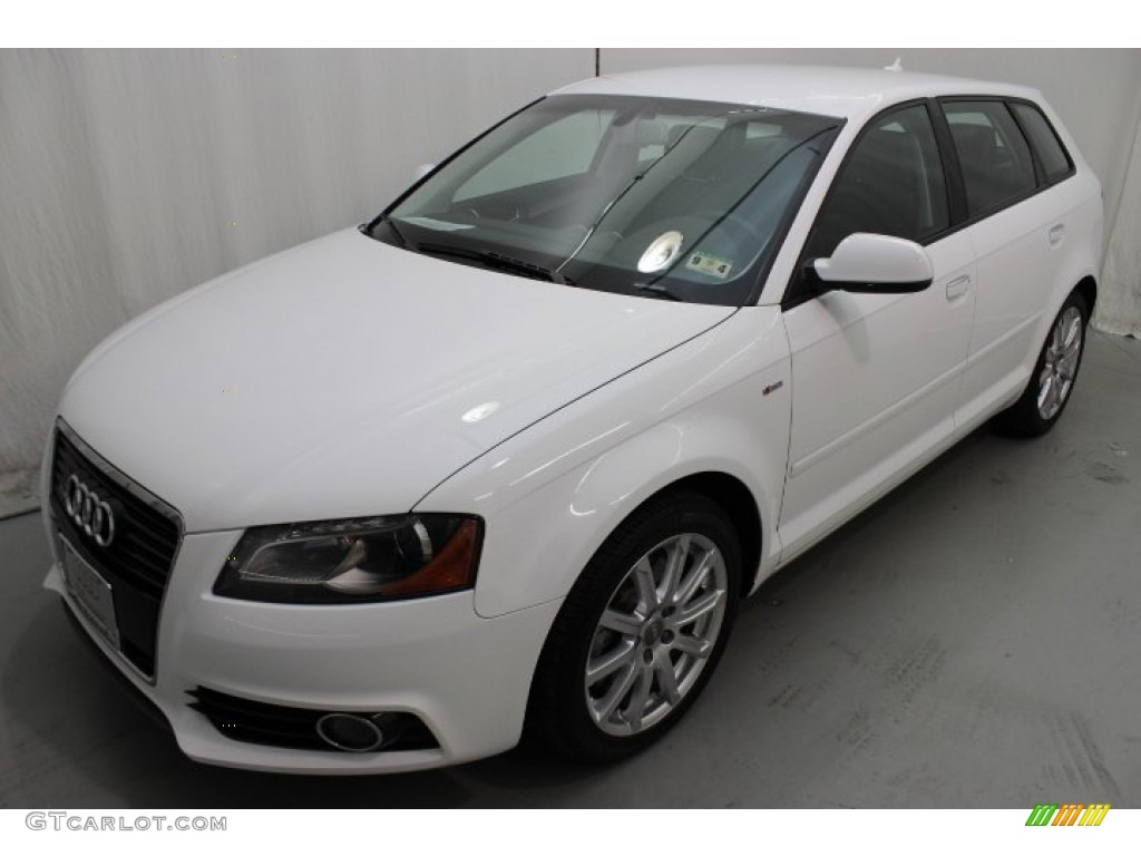 Ibis White 2012 Audi A3 2.0T quattro Exterior Photo #86304414