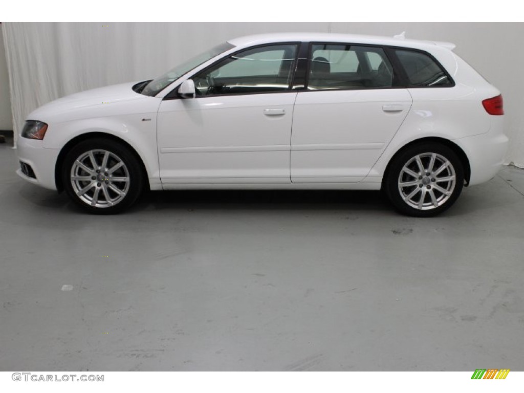Ibis White 2012 Audi A3 2.0T quattro Exterior Photo #86304429
