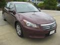 2012 Basque Red Pearl II Honda Accord LX Premium Sedan  photo #3