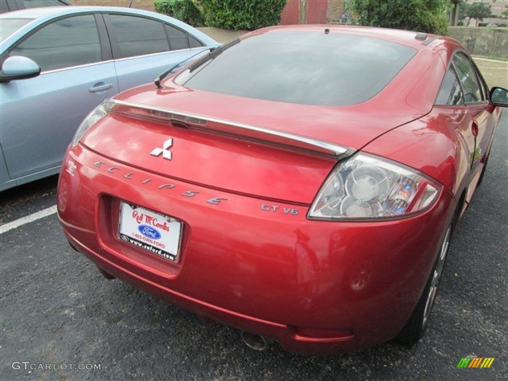 2008 Eclipse GT Coupe - Sunset Orange Pearlescent / Dark Charcoal photo #5