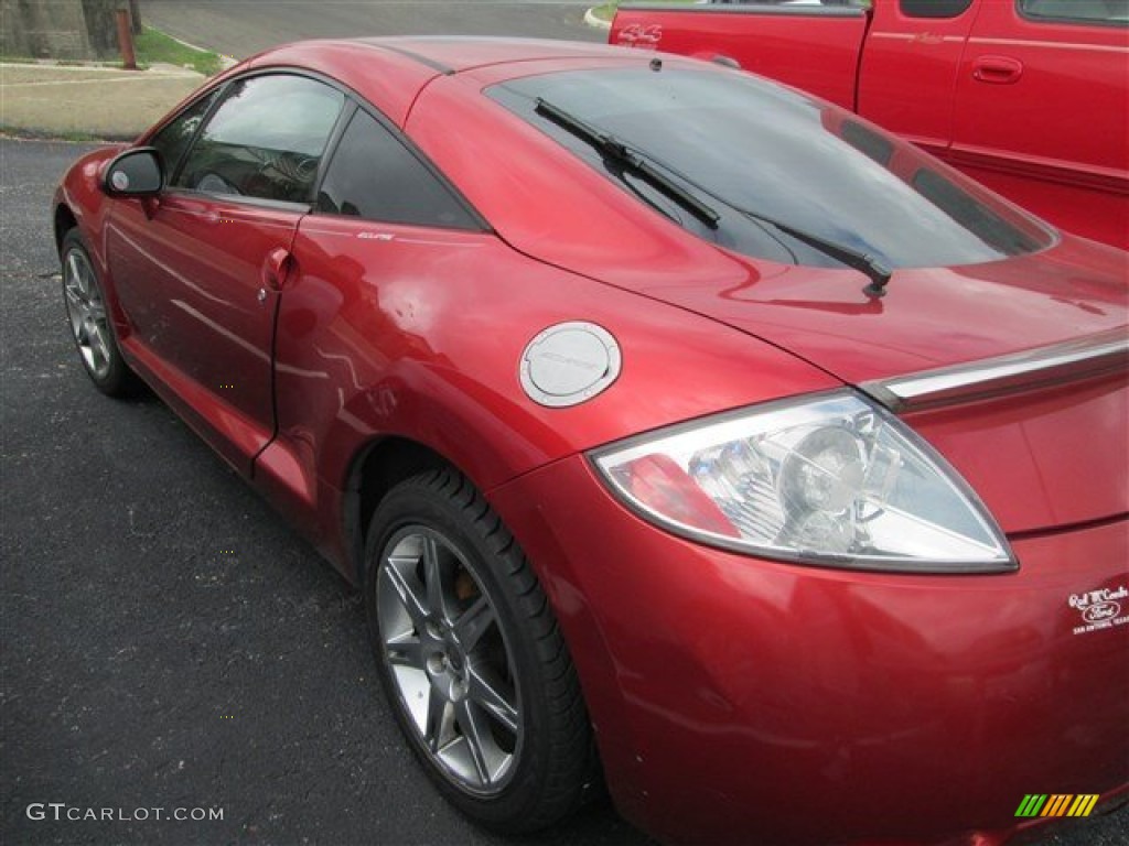 2008 Eclipse GT Coupe - Sunset Orange Pearlescent / Dark Charcoal photo #6