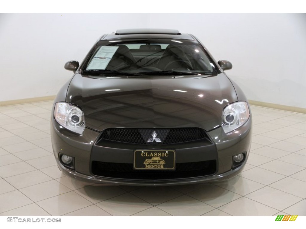 2011 Eclipse GS Sport Coupe - Carbon Pearl / Dark Charcoal photo #2