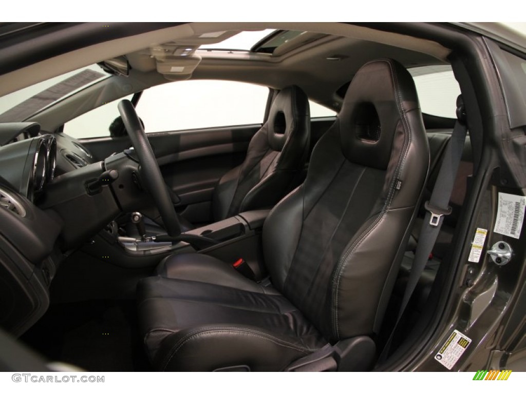 2011 Eclipse GS Sport Coupe - Carbon Pearl / Dark Charcoal photo #6