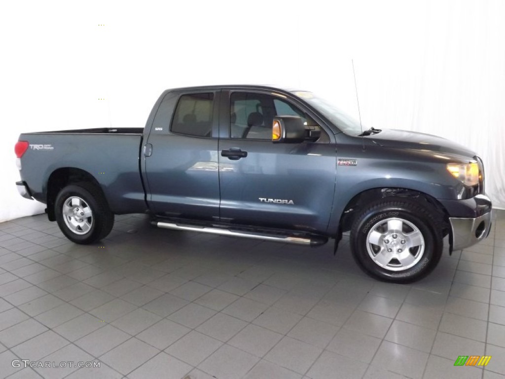 2008 Tundra SR5 TRD Double Cab - Slate Gray Metallic / Black photo #5