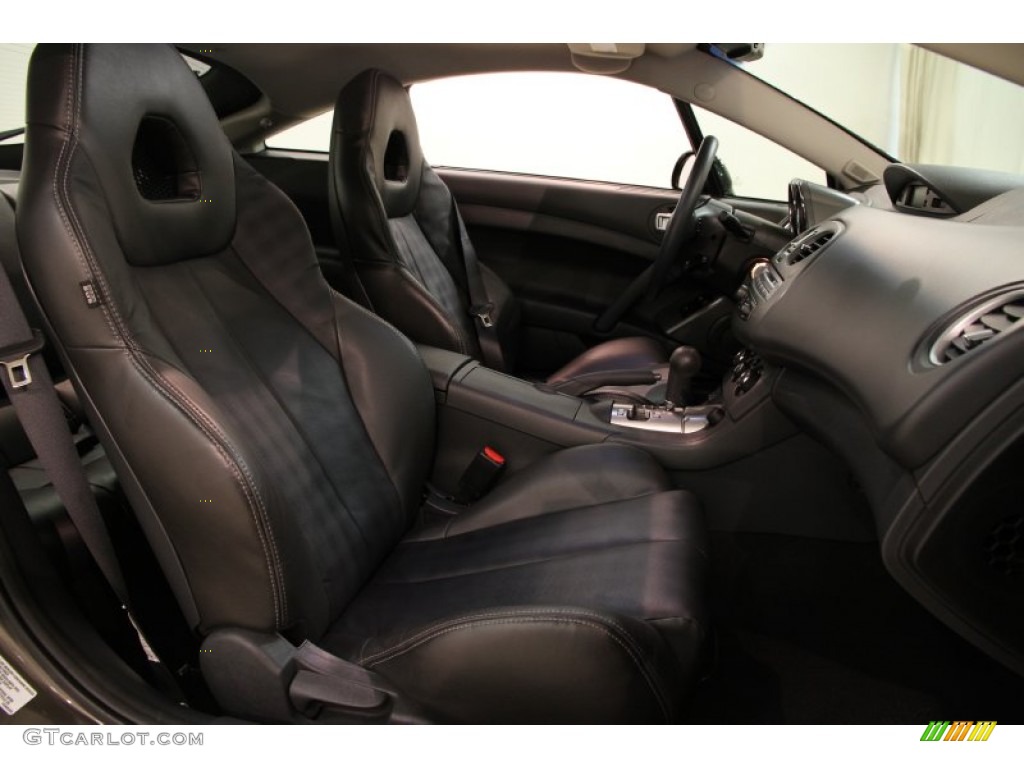 2011 Eclipse GS Sport Coupe - Carbon Pearl / Dark Charcoal photo #13