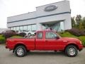 Torch Red 2010 Ford Ranger XLT SuperCab 4x4 Exterior