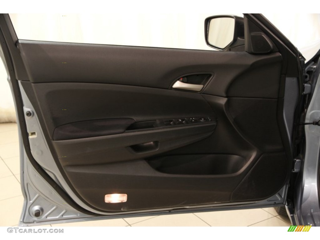 2011 Accord LX Sedan - Celestial Blue Metallic / Black photo #4