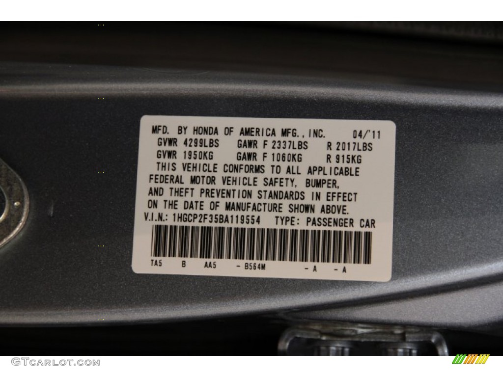 2011 Accord LX Sedan - Celestial Blue Metallic / Black photo #17