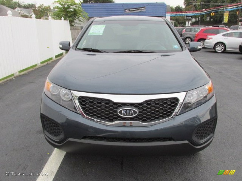 2011 Sorento LX AWD - Pacific Blue / Gray photo #5