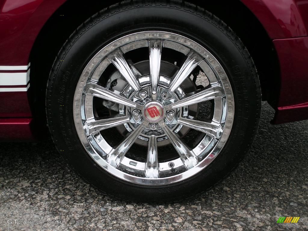 2007 Mustang GT Premium Coupe - Redfire Metallic / Dark Charcoal photo #13