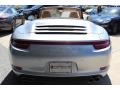 2014 Rhodium Silver Metallic Porsche 911 Carrera 4S Cabriolet  photo #5