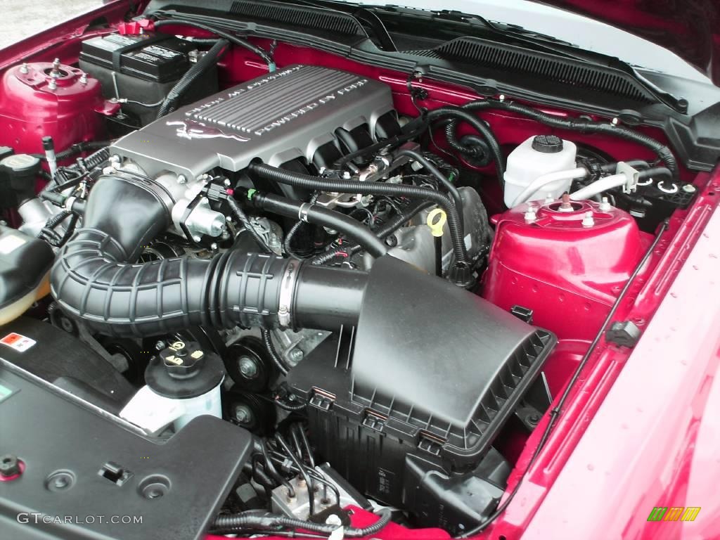 2007 Mustang GT Premium Coupe - Redfire Metallic / Dark Charcoal photo #22