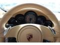 Luxor Beige 2014 Porsche 911 Carrera 4S Cabriolet Steering Wheel