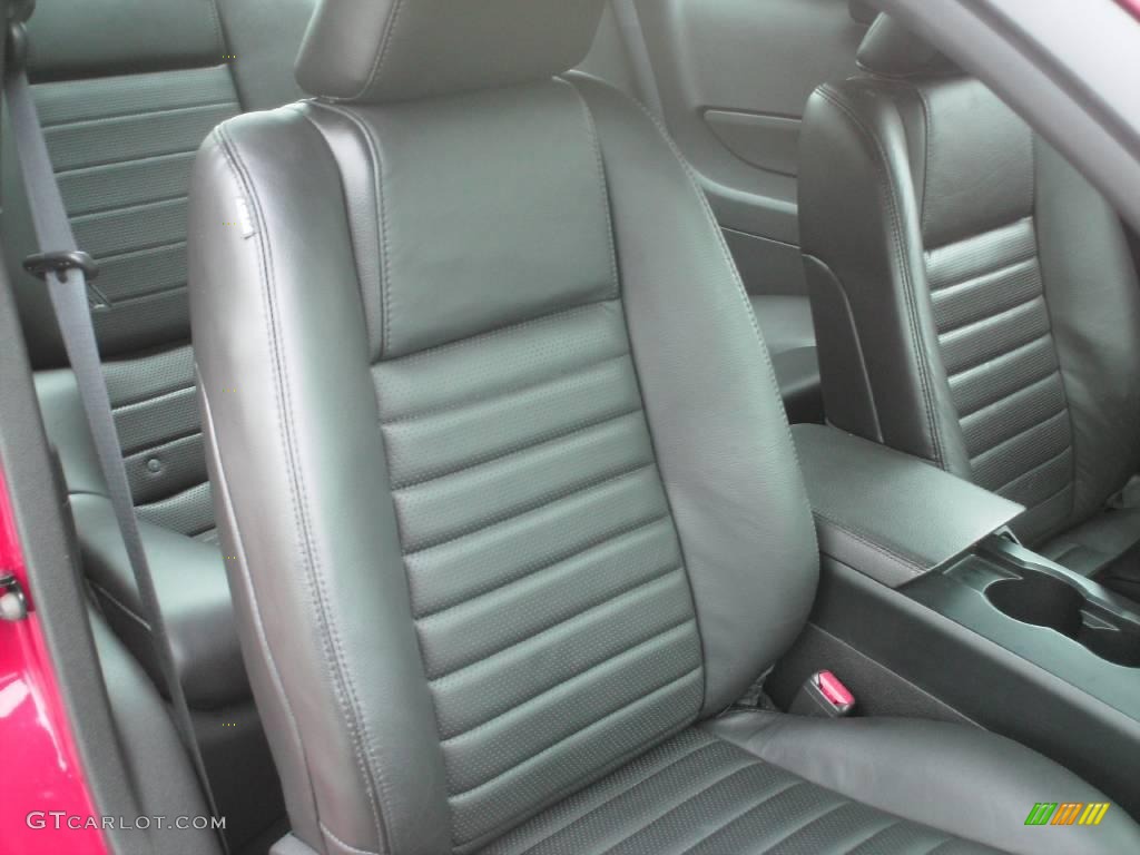 2007 Mustang GT Premium Coupe - Redfire Metallic / Dark Charcoal photo #33