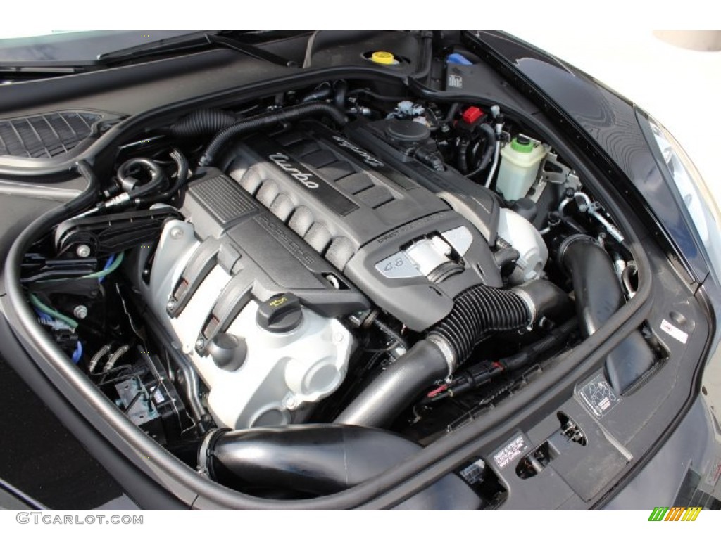 2014 Porsche Panamera Turbo 4.8 Liter DFI Twin-Turbocharged DOHC 32-Valve VVT V8 Engine Photo #86310006
