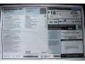 2014 Porsche Panamera Turbo Window Sticker
