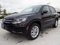 Deep Black Metallic - Tiguan SE Photo No. 3