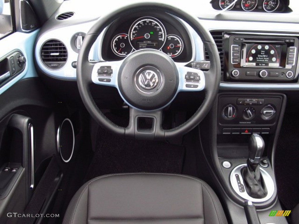 2014 Volkswagen Beetle TDI Titan Black Dashboard Photo #86312244