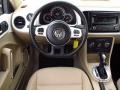 Beige 2014 Volkswagen Beetle 2.5L Dashboard